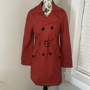 Anthropologie Tulle Coat